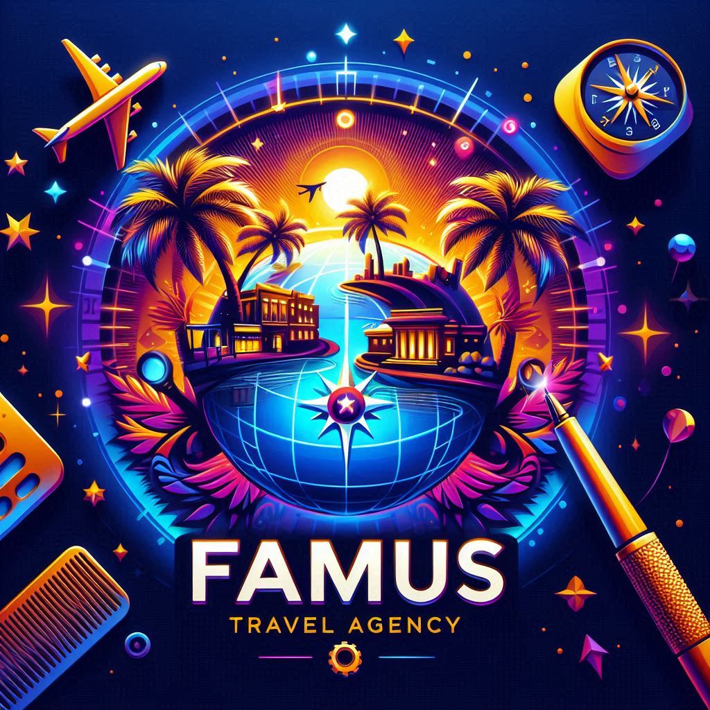 Famus™ Travel Agency logo